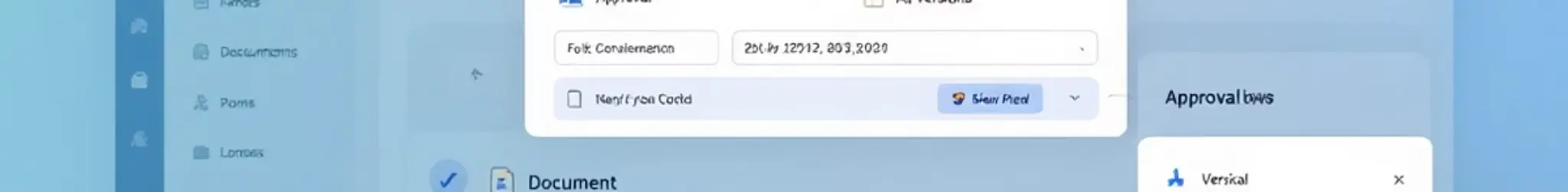 Change Management UI